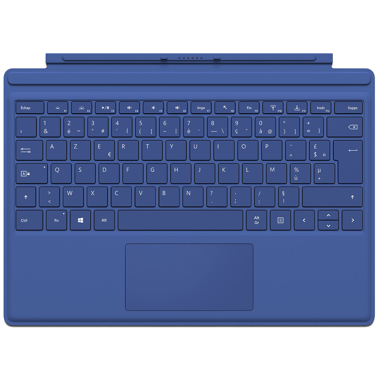 Tastiera Type Cover Per Surface Pro 4 – Modello 1755, Nero, Magneti
